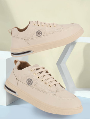 jootiyapa Sneakers For Men(Beige , 6)