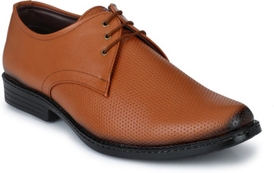John Karsun Lace Up For Men(Tan , 9)