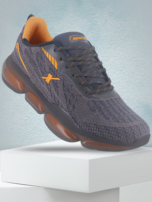 Sparx SM 882 Walking Shoes For Men(Grey, Gold , 10)