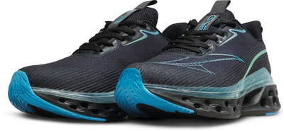 asian QUANTUM-10 Running Shoes For Men(Black , 7)