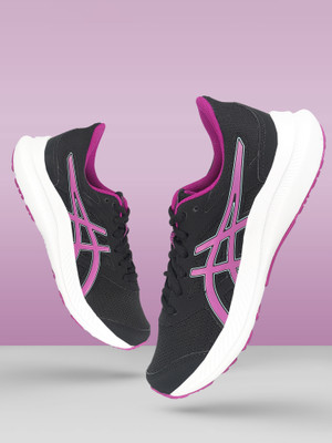 Asics JOLT 4 Running Shoes For Women(Black , 5)