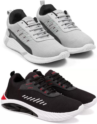 ELASA TY-MINT GREY_TOOFAN BLACK Outdoors For Men(Grey , 9)