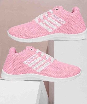 BERSACHE Casual Shoes For Men Waliking,Sneakers,Loafers,Canvas casual shoes for Men Pink Sneakers For Women(Pink , 5)