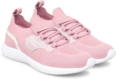 Combit SLEEK-1007PICH/WHT women shoes,trekking shoes, running shoes,gym shoes Running Shoes For Women(Pink)