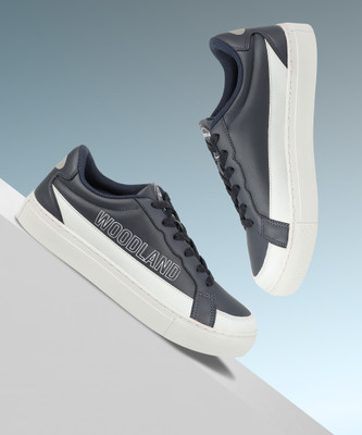 WOODLAND Sneakers For Men(Navy, White , 6)