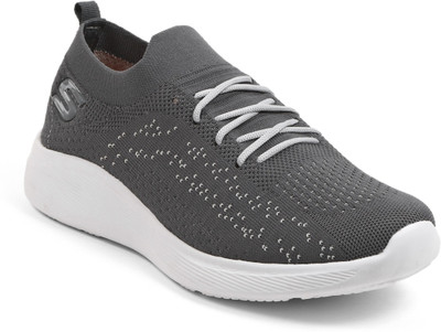 Elevarse Stylish Light Weight Sports Shoe For Men Walking Shoes For Men(Grey , 10)