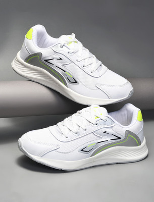 Lakhani Aashirwad Active-07 Lightweight,Comfortable,Trendy,Running, Breathable,Gym Running Shoes Running Shoes For Men(White , 9)