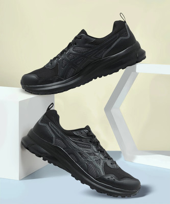 Asics TRAIL SCOUT 3 Running Shoes For Men(Black , 6)
