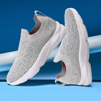 SPRENGE Walking Shoes For Men(Grey , 10)