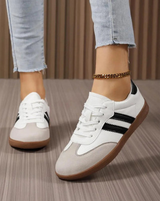 Knoos Sneakers For Women(White , 6)