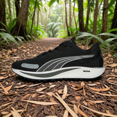 PUMA Liberate Nitro 2 Running Shoes For Men(Black , 10)