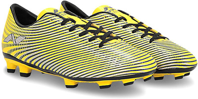 NIVIA NIVIA STRIPY FOOTBALL STUDS Football Shoes For Men(Yellow , 10)