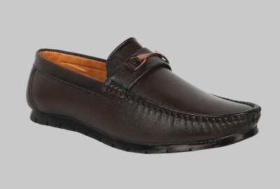 Shoes Kingdom LB703 Loafers For Men(Brown)