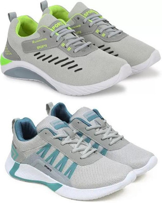 ELASA TY-GREY TOOFAN_SEA GREEN Outdoors For Men(Grey , 9)