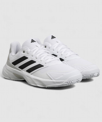ADIDAS CourtJam Control 3 M Tennis Shoes For Men(White , 8)
