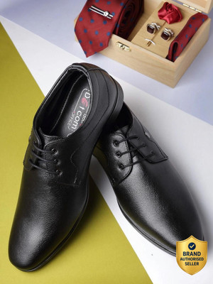 action DOTCOM OFFICE-84 Trendy Comfortable Durable comfortable Formal Lace-Up Derby For Men(Black , 6)