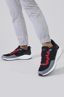 Neemans Exuberants Casual Shoes For Men | Fashionable, Premium & Stylish Sneakers For Men(Black, Red , 11)