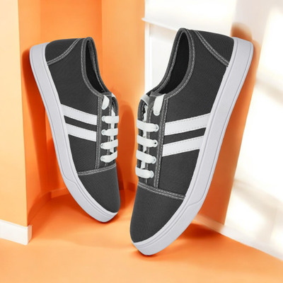 Free Kicks FK-camp Grey Comfortable Casuals For Men(Grey, White , 6)