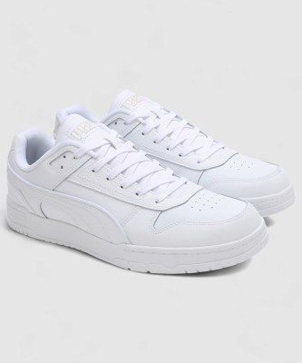 PUMA Court Shatter Low Sneakers For Men(White)