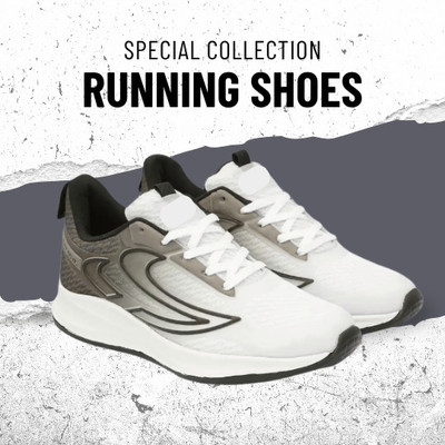 VAS Sports Shoes Running Shoes For Men,Trending,Premium Sports ,Gym Running Shoes For Men(Grey , 7)