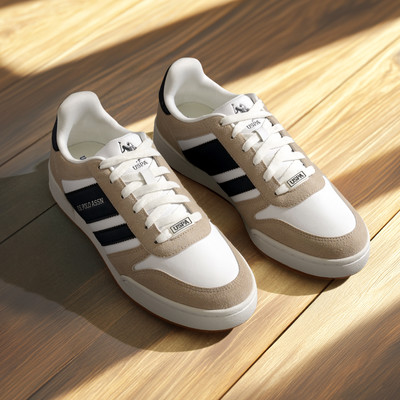 U.S. POLO ASSN. GREN Sneakers For Men(Beige , 7)