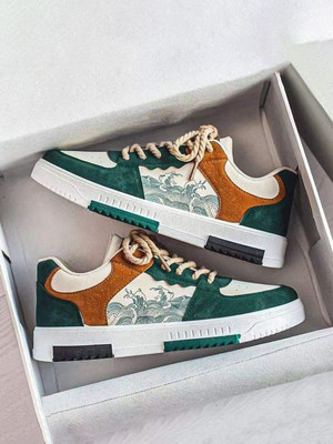 Layasa Layasa New Fashion Sneakers For Men(Green , 10)
