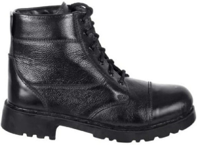BRONIKA Boots For Men(Black , 10)