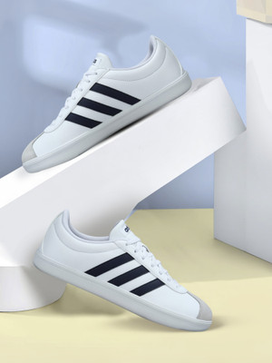 ADIDAS VL COURT BASE IKD Sneakers For Men(White , 9)