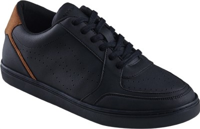 Neeman's Casual Pop Sneakers shoes For Men Sneakers For Men(Black)