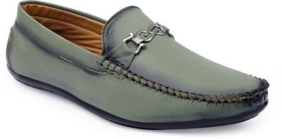 Oike Loafers For Men(Olive , 8)