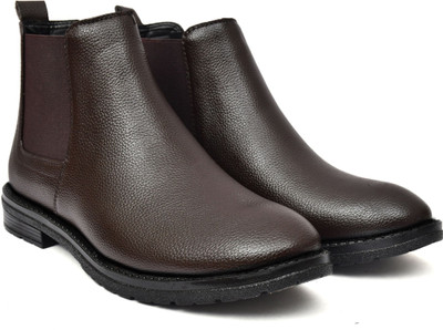PROSMARTY ART-102BOOT BROWN-06 High Tops For Men(Brown , 6)
