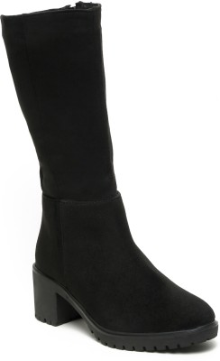 Bruno Manetti Boots For Women(Black , 5.5)