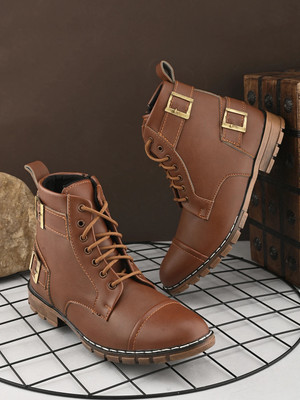 KILLER Boots For Men(Tan , 9)