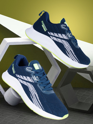 LANCER FLASH-10BGN-PGN Running Shoes For Men(Blue , 9)
