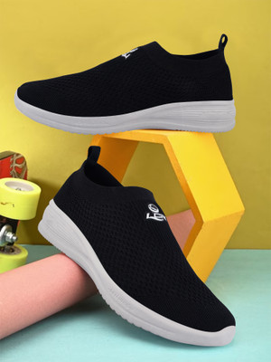 LANCER WONDER-9BLK-WHT Walking Shoes For Men(Black , 8)
