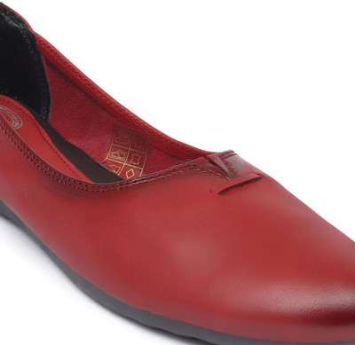 Zoom Shoes ANV-111 Corporate Casuals For Women(Red , 8)