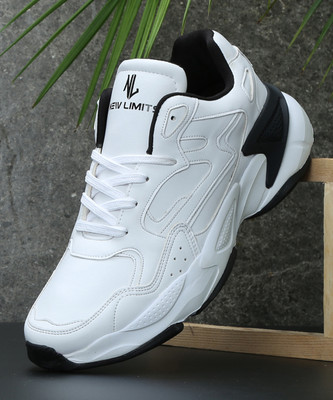 NEW LIMITS HAMMER Running, Training & Gym Running Shoes For Men(White , 7)