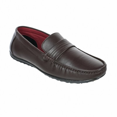 Khadim's Loafers For Men(Brown)