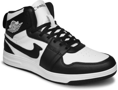 Combit Tennis-03 Men's Sports Tennis Shoes | Training & Gym Shoes Sneakers For Men(White, Black)
