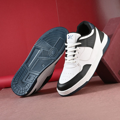 KILLER Premium Comfortable Everyday Edge Sneakers For Men(Blue, White , 10)