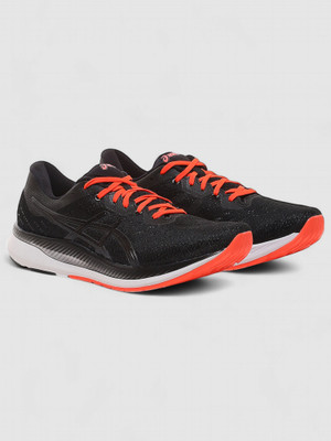 Asics EZERIDE Running Shoes For Men(Black , 9)