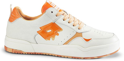 LOTTO Melt - Hoopstar OG Leather Sneakers For Men(White , 9)
