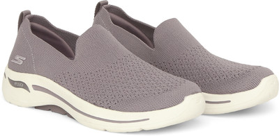 Skechers GO WALK ARCH FIT - DELORA Walking Shoes For Women(Purple , 3)