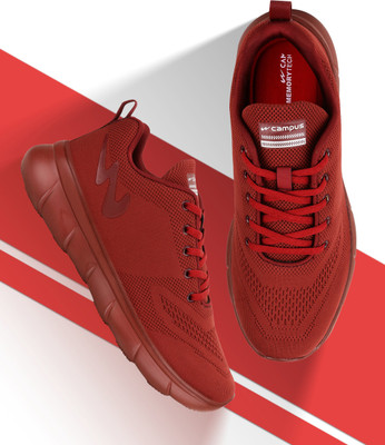 CAMPUS VIBGYOR Walking Shoes For Men(Red , 7)