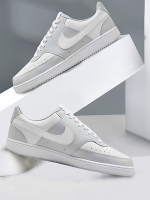 NIKE Court Vision Low Sneakers For Men(Grey , 11)
