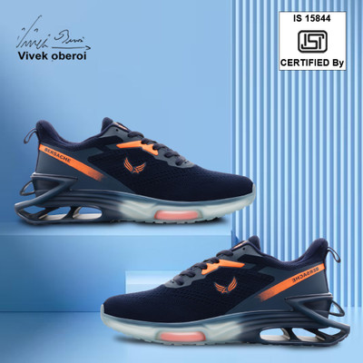 BERSACHE Casual Sneaker shoe for Men Soft Cushioned Insole Navy Color,Casual For Men Sneakers For Men(Dark Blue , 9)