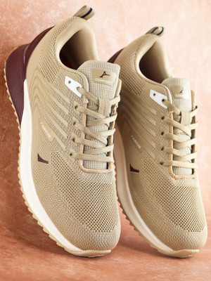 Abros Running Shoes For Men(Beige , 6)