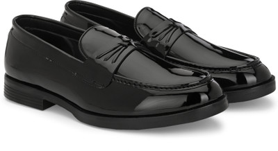 INVICTUS Men Formal Slip ons Slip On For Men(Black , 8)