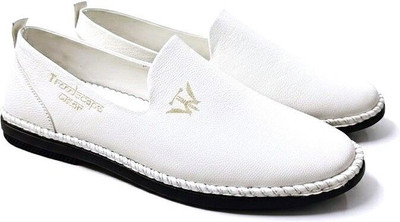 TRENDSCAPE WEAR Formal Shoe For Men's Loafers For Men(White , 10)