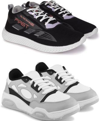 New Oranie Stylish Casual Shoes for Men Casuals For Men(Black, Multicolor , 7)